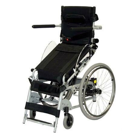 KARMAN HEALTHCARE 16 in. Manual Push-Power Assist Stand Wheelchair XO-101N